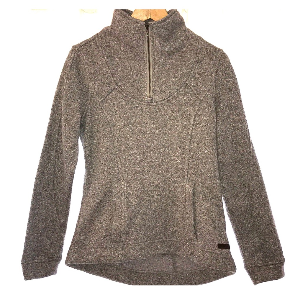 Roots l Quarter-Zip Pullover l Birch White